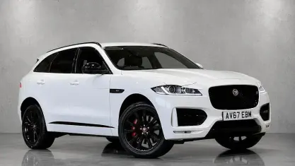 Used Jaguar F-Pace R-Sport 241 HP (177 kW) 2017 White SUV