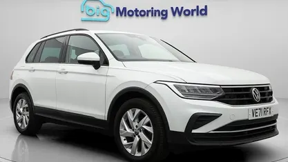 Begagnad VW Tiguan S 150 HK (110 kW) 2022 Vit SUV