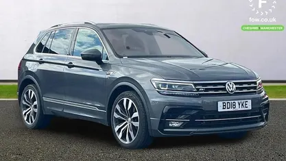 Used VW Tiguan R-line 190 HP (139 kW) 2018 Grey SUV