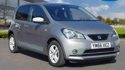 Used Seat Mii Design 60 HP (44 kW) 2017 Silver Hatchback