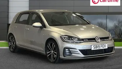 Used VW Golf VII GTD 184 HP (135 kW) 2019 Silver Hatchback
