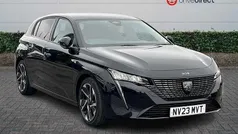 Black Used 2023 Peugeot 308 Allure Premium Hatchback | £17,533 (Fair price)