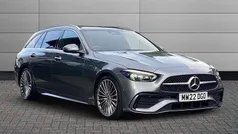 Grey Used 2022 Mercedes C200 AMG Line Premium Estate | £27,950 (Fair price)