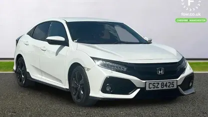 Used Honda Civic Sport 182 HP (133 kW) 2019 White Hatchback