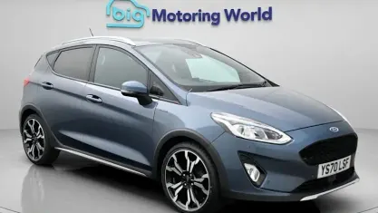 Usado Ford Fiesta Active X 125 HP (91 kW) 2020 Azul Citadino