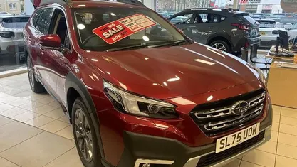Crimson red pearl New 2025 Subaru Outback Estate | £37,495