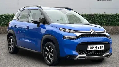 Used Citroën C3 Aircross PureTech 110 HP (80 kW) 2021 Blue SUV