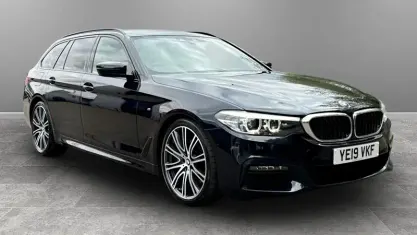 Used BMW 530 M Sport 265 HP (194 kW) 2019 Black Estate