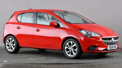 Begagnad Vauxhall Corsa 75 HK (55 kW) 2019 Röd Halvkombi