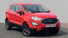 Red Used 2018 Ford Ecosport Zetec SUV | £8,400 (Fair price)
