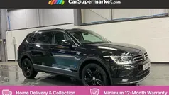Black Used 2021 VW Tiguan Allspace Match SUV | £23,697 (Fair price)