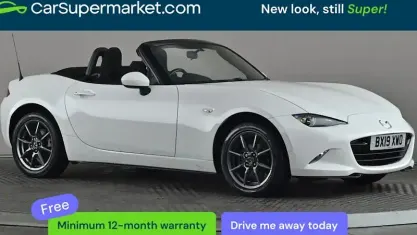 Używany Mazda MX5 132 KM (97 kW) 2019 Biały Kabriolet