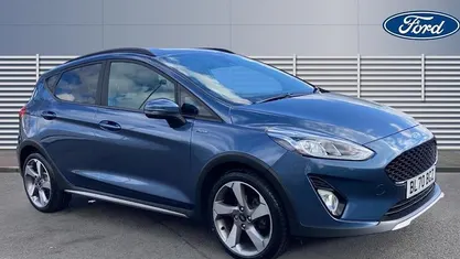 Used Ford Fiesta Active 125 HP (91 kW) 2020 Blue Hatchback