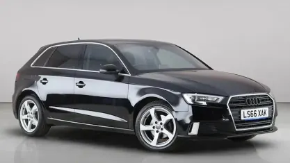 Used Audi A3 Sportback Sport 150 HP (110 kW) 2016 Black Hatchback
