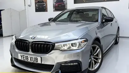 Used BMW 520 M Sport 190 HP (139 kW) 2018 Blue Sedan