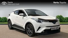 White Used 2018 Toyota C-HR SUV | £17,687 (Fair price)