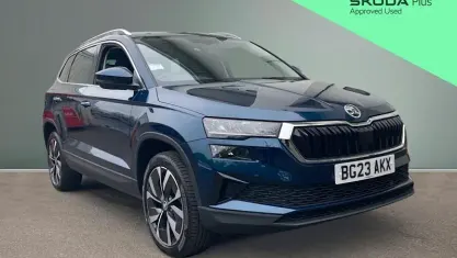 Używany Skoda Karoq SE L 150 KM (110 kW) 2023 Niebieski SUV