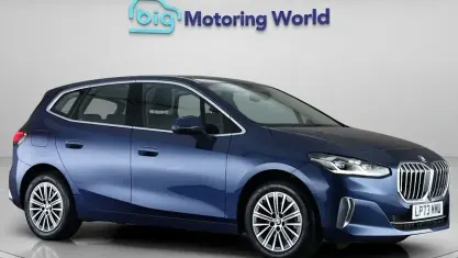 Used BMW 220 Luxury Line 156 HP (114 kW) 2024 Blue Coupe