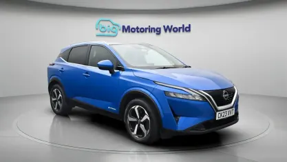 Used Nissan Qashqai N-Connecta 190 HP (139 kW) 2023 Blue SUV