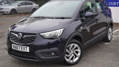 Begagnad Vauxhall Crossland X S 99 HK (72 kW) 2017 Blå SUV