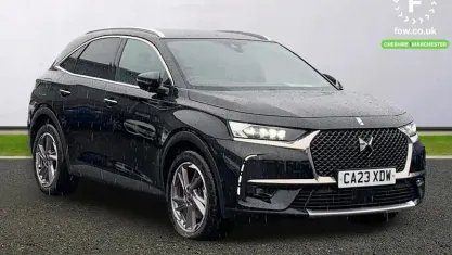Used DS Automobiles DS7 Crossback Rivoli 225 HP (165 kW) 2022 Black SUV