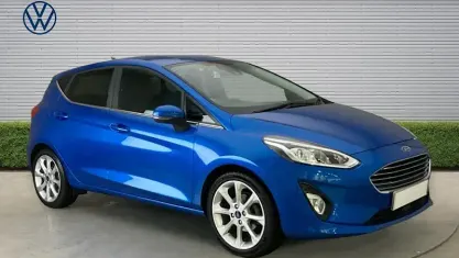 Used Ford Fiesta Titanium X 101 HP (74 kW) 2020 Blue Hatchback