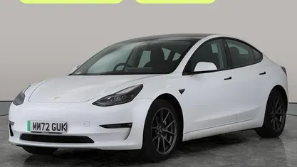 Used Tesla Model 3 Long Range AWD 366 kW (498 HP) 2022 White Sedan
