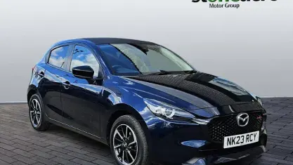 Used Mazda 2 Homura-Aka 116 HP (85 kW) 2023 Blue Hatchback