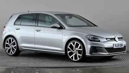 Used VW Golf VII GTD 184 HP (135 kW) 2019 Silver Hatchback