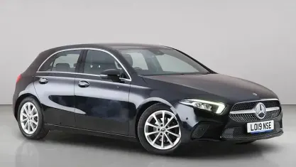 Used Mercedes A180 Executive 136 HP (100 kW) 2019 Black Hatchback