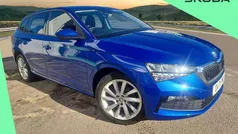 Race blue metallic Used 2021 Skoda Scala SE L Hatchback | £13,500 (Fair price)