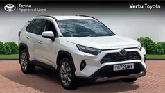White Used 2022 Toyota RAV4 Hybrid SUV | £31,932 (Fair price)
