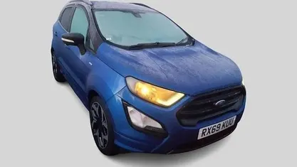 Blue Used 2019 Ford Ecosport ST-Line SUV | £7,990 (Fair price)