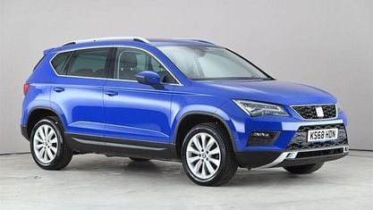 Używany Seat Ateca SE 116 KM (85 kW) 2018 Niebieski SUV