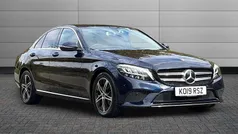 Blue Used 2019 Mercedes C220 Sedan | £17,295 (Good price)