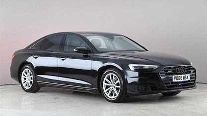 Używany Audi A8 Design 286 KM (210 kW) 2018 Czarny Sedan/Limuzyna
