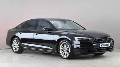 Used Audi A8 Design 286 HP (210 kW) 2018 Black Sedan