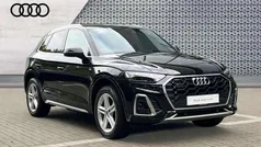 Black Used 2022 Audi Q5 S-Line SUV | £33,370 (Fair price)
