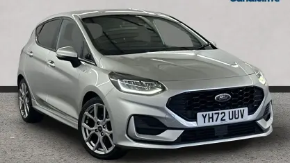 Used Ford Fiesta ST-Line 125 HP (91 kW) 2022 Silver Hatchback