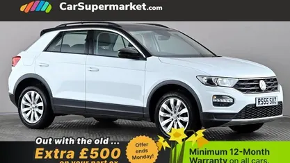 Used VW T-Roc SE 116 HP (85 kW) 2020 White SUV