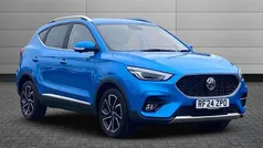 Battersea blue Used 2024 MG ZS Exclusive Sedan | £14,895 (Fair price)