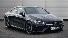 Black Used 2023 Mercedes CLA180 AMG Line Premium Plus Sedan | £28,494 (Fair price)