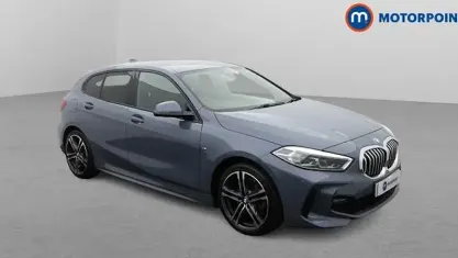Used BMW 118 M Sport 136 HP (100 kW) 2023 Blue Hatchback