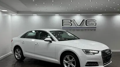 Begagnad Audi A4 Sport 150 HK (110 kW) 2016 Vit Sedan