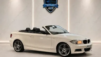 Used BMW 118 Cabriolet Sport Line 143 HP (105 kW) 2013 White Cabriolet