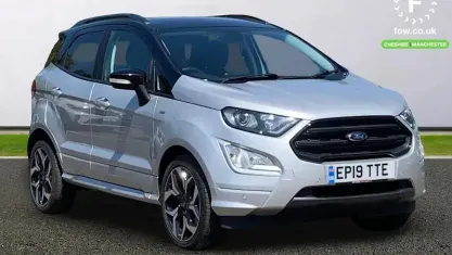 Used Ford Ecosport ST-Line 125 HP (91 kW) 2019 Silver SUV