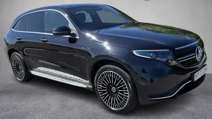 Used Mercedes EQC400 AMG line 300 kW (408 HP) 2023 Black SUV