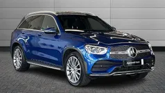 Blue Used 2022 Mercedes GLC300e AMG Line Premium SUV | £33,250 (Good price)