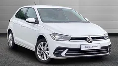 Pure white Used 2022 VW Polo Style Hatchback | £16,295 (Fair price)