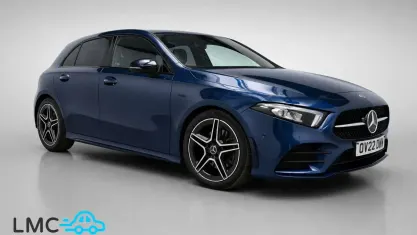 Used Mercedes A180 Executive 136 HP (100 kW) 2022 Blue Hatchback